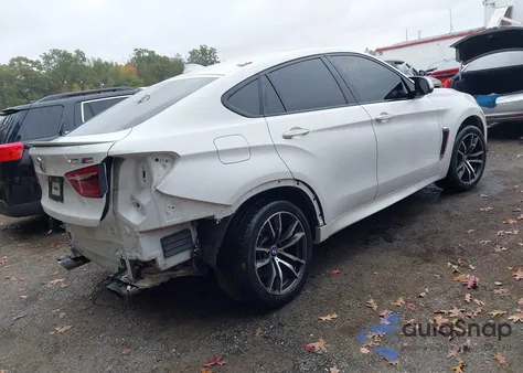 2018 BMW X6 M from USA, damaged, VIN 5YMKW8C50J0U72589